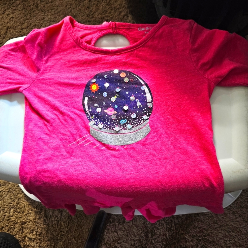 Girls long-sleeved t shirt